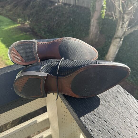 Asos Mens Leather Oxford Shoes Black Pointed Toe Size 12 Sung Jinwoo‎ Cosplay - Picture 9 of 10